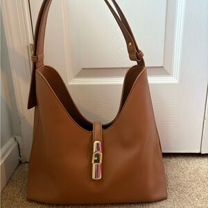 Furla Goccia Bag Tan